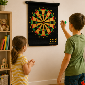 Güvenli Manyetik Dart Seti 6 Dart Oklu Eğlenceli Hedef Oyunu