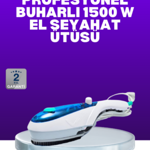 Buharlı Pratik Ütü Seyahat Tipi Kırışıklık Giderici