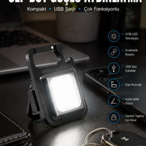 Led Işık Acil Durum Işığı Çok Fonksiyonlu Mıknatıs Özelliği