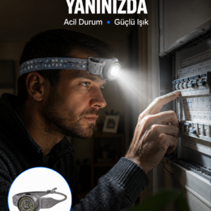 Ayarlanabilir Baş Bantlı LED Kafa Lambası Çok Amaçlı Aydınlatma Çözümü