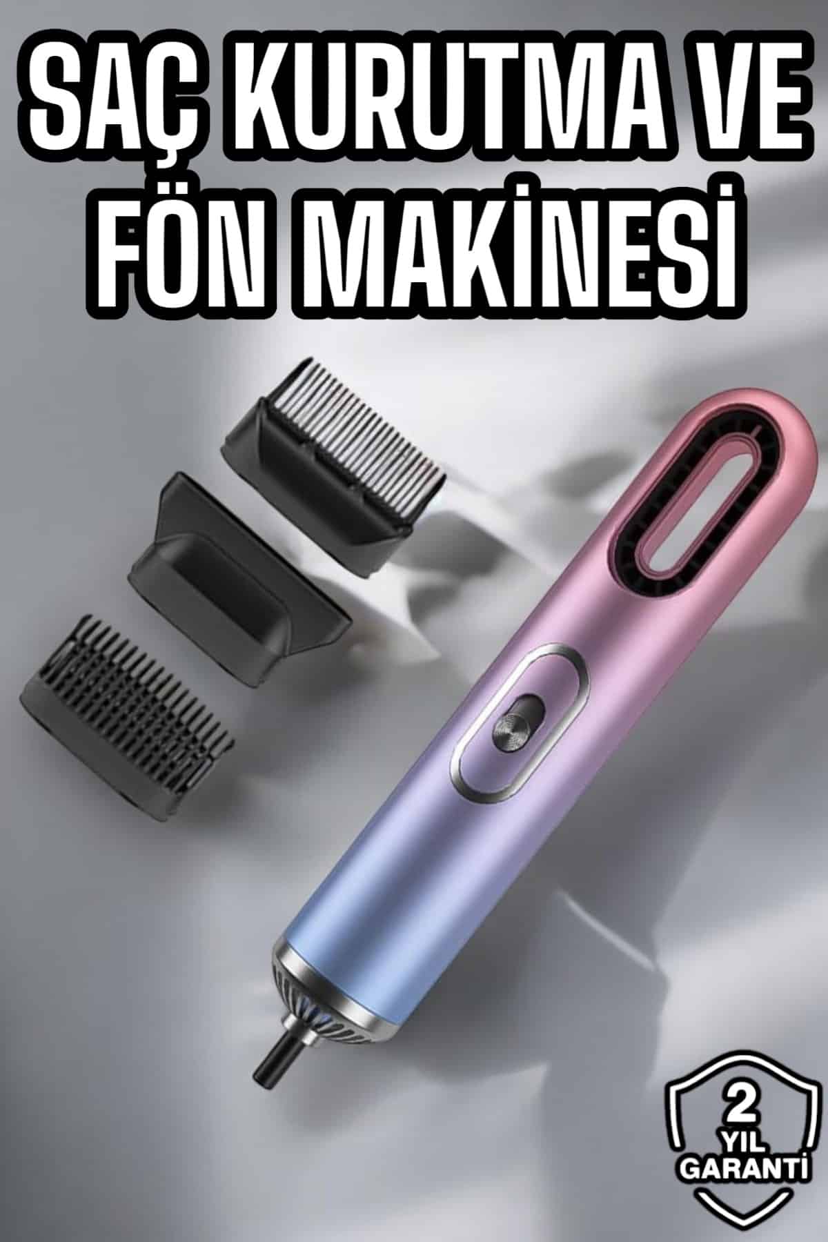 Profesyonel Saç Kurutma Makinesi Fön Makinesi 3 Başlıklı Üflemeli