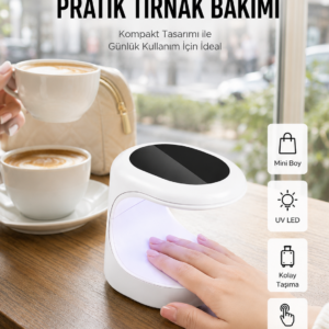 Kalıcı Oje Kurutucu UV Led Teknolojisi Taşınabilir Mini Tırnak Kurutucu