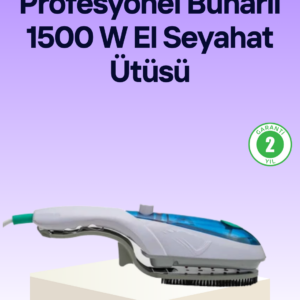 Portatif Buharlı Ütü Pratik Seyahat Tipi Kırışıklık Açıcı