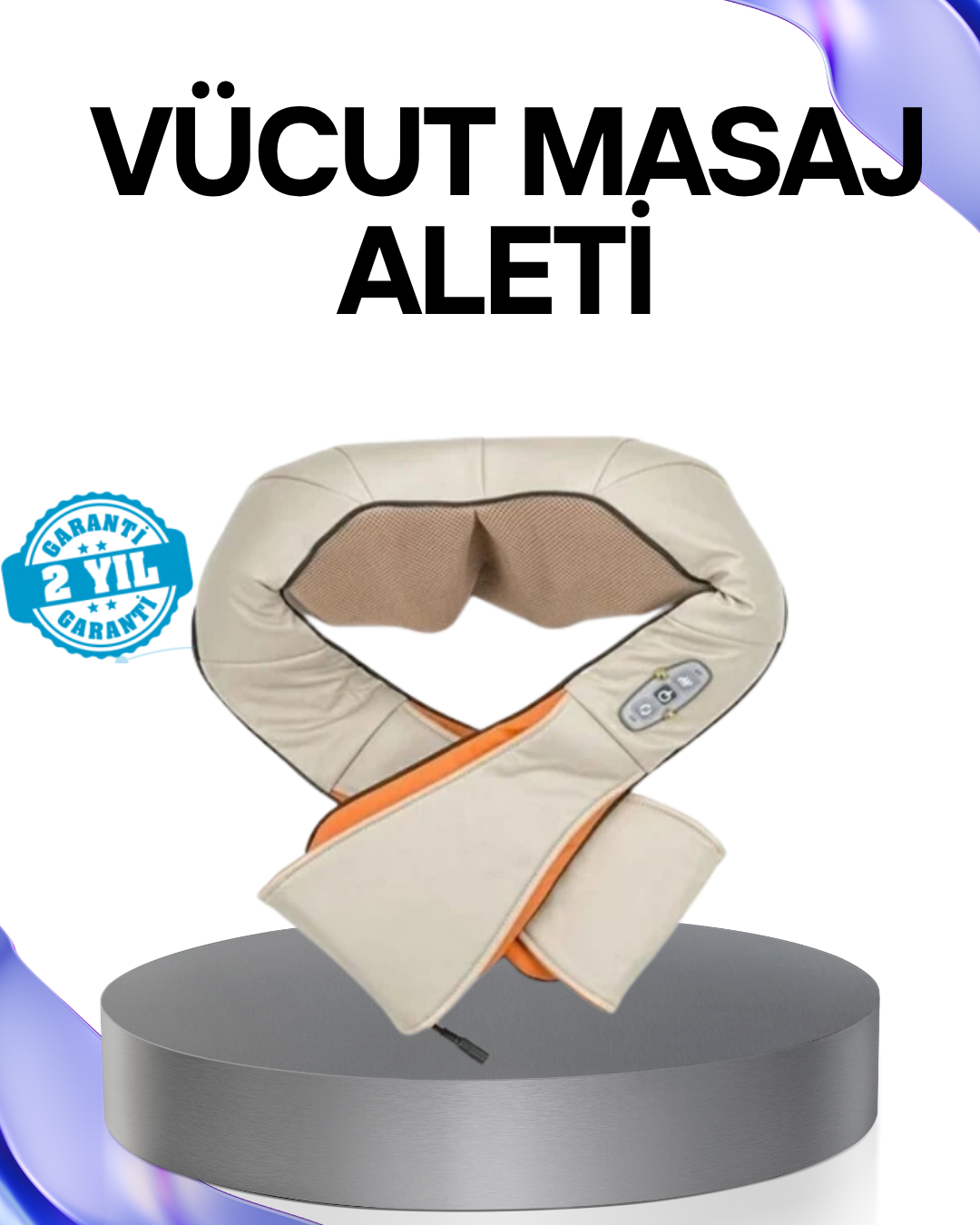 Isıtmalı Yoğurma Masaj Aleti