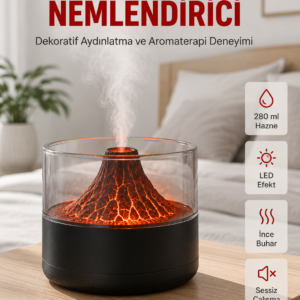 Otomatik Kapanma Özellikli Ultrasonik Hava Nemlendirici