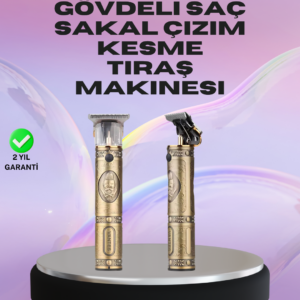 Saç ve Sakal İçin Çok Fonksiyonlu Güçlü Kesme Makinesi