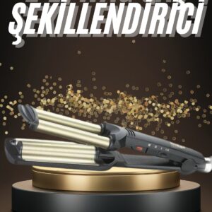 İkili Wag Maşa Saç Şekillendirici Seramik Kaplama Isı Ayarlı