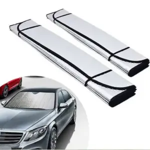 Oto Ön Cam Güneşlik Katlanabilir UV Koruyucu Renault Megane Hyundai i20 Opel Astra Toyota Corolla