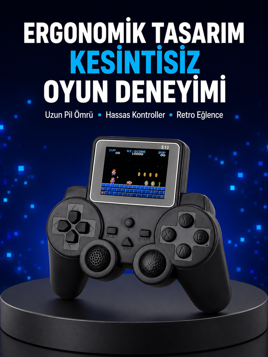 2025 S10 Gamepad 520 Klasik Retro Oyunlu TV Bağlantılı A Kalite Orijinal Yeni Nesil