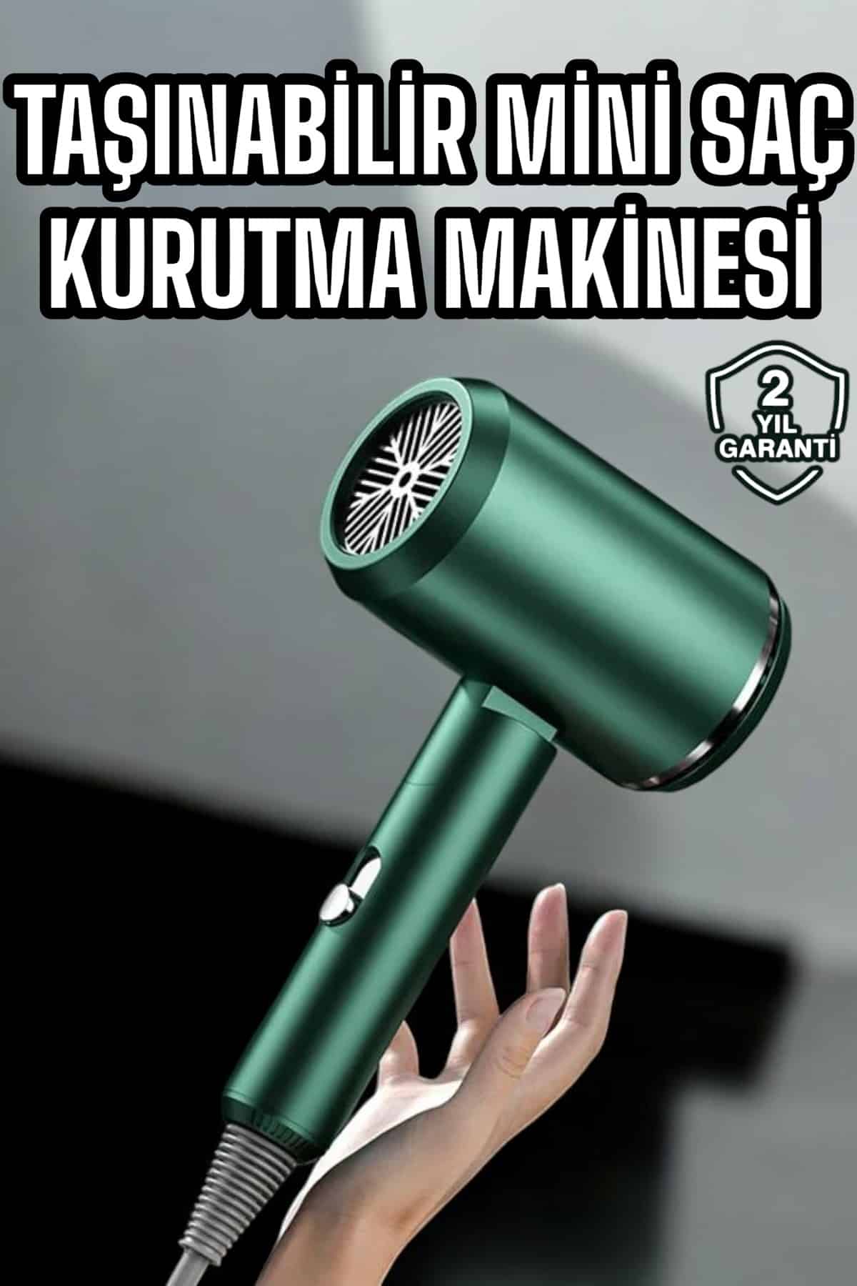 Saç Kurutma Makinesi Seyahat Tipi Mini Taşınabilir