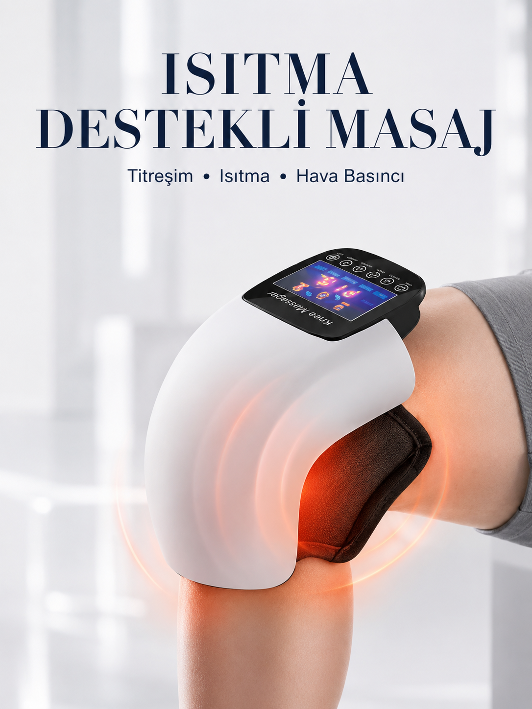 Dokunmatik Ekranlı  Diz Masaj Cihazı
