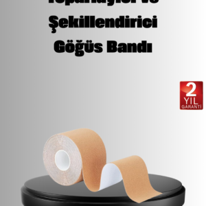 Askısız Görünmez Göğüs Bandı – Dekolteli Kıyafetler İçin Destekleyici Bant
