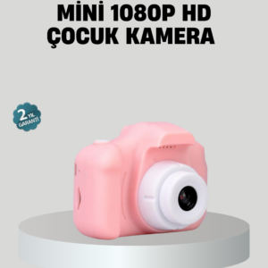 Mini Dijital Çocuk Kamerası 8MP HD Ekranlı 1080P Video ve Şarjlı