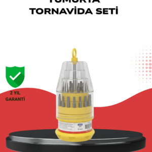 Kompakt Tornavida Seti Elektronik Cihaz Tamiri İçin