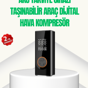 Akü Takviye Cihazı Jump Starter ve Dijital Hava Kompresörü