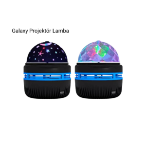 Galaxy Projektörlü Gece Lambası