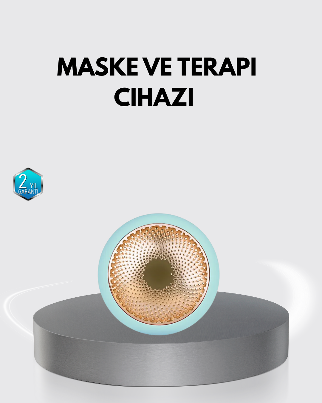 UFO Mini Akıllı Maske Cihazı – 90 Saniyede Işıltılı Cilt, Termoterapi ve LED Işık Bakımı