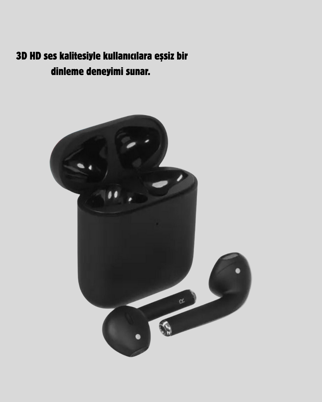 Tws Pro 5 Kablosuz Kulaklık – Bluetooth 5.1, Gürültü Engelleme, Uzun Pil Ömrü