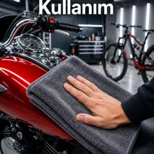 50x70 Mikrofiber Tank Bezi Araç Kurulama ve Oto Bakım Temizlik Bezi Yüksek Su Emici