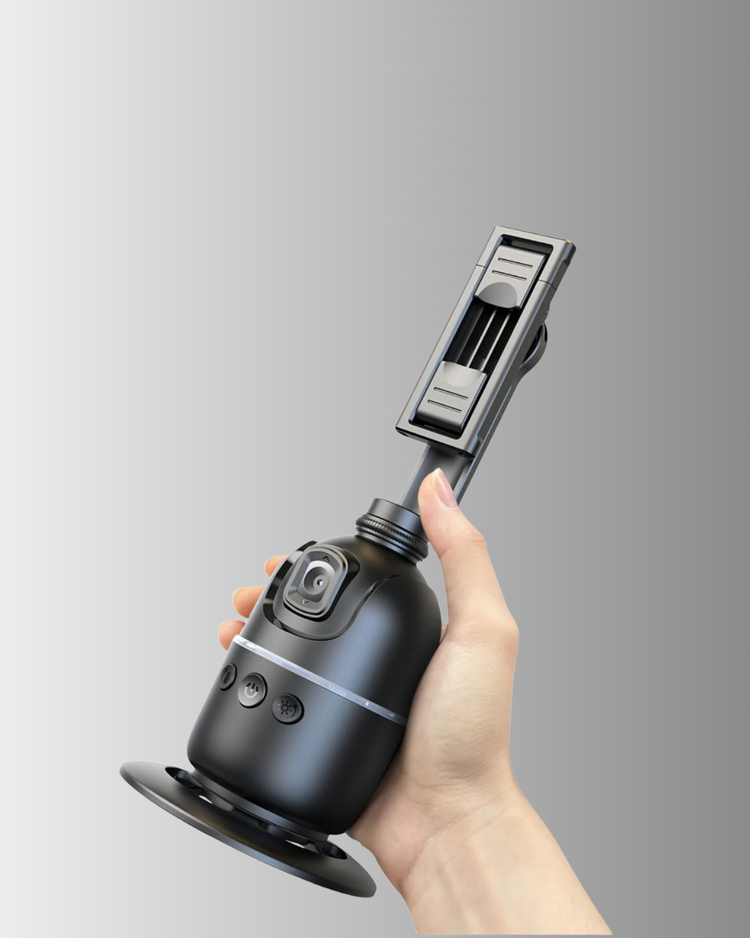 Telefon ve Kamera Uyumlu 360° Otomatik Takipli Akıllı Masa Tripodu Yeni Nesil