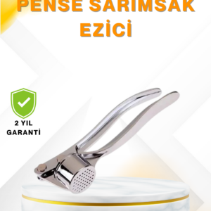 Metal Sarımsak Ezici Ergonomik Tutma ve Güçlü Presleme