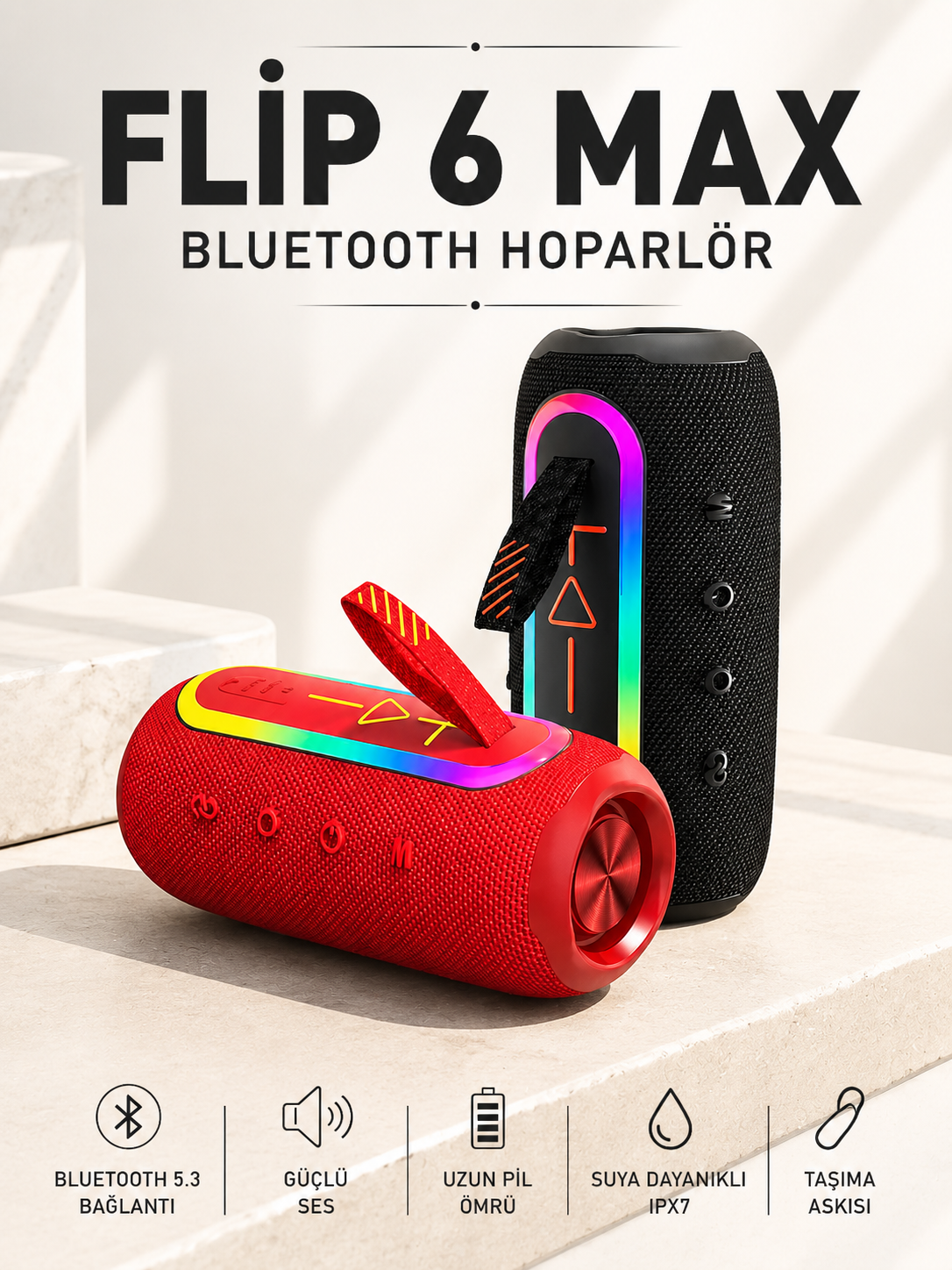 FLİP 6 MAX BLUETOOTH HOPARLÖR