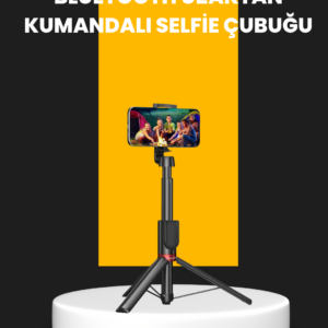 Canlı Yayın ve Fotoğraf İçin Tripodlu Telefon Tutucu