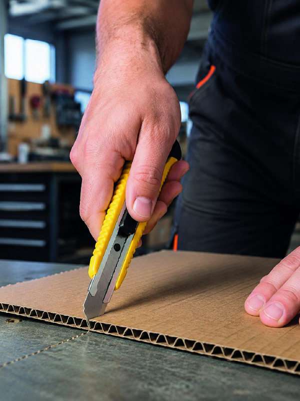 5’li Profesyonel Metal Falçata Seti Ergonomik Saplı Çok Amaçlı Kesici Maket Bıçağı