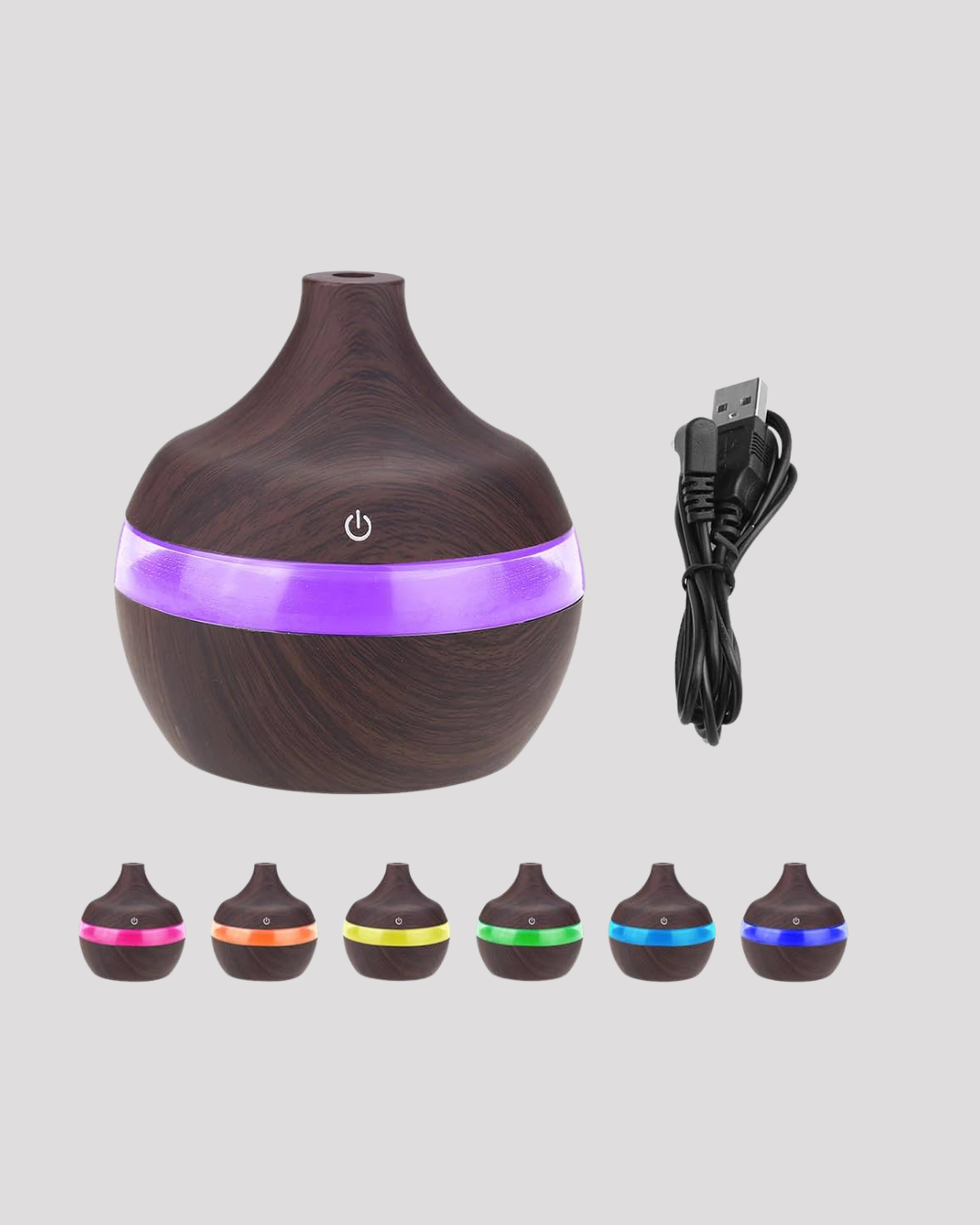 Prizden Çalışan Sessiz Ultrasonik Hava Nemlendirici Difüzör Yeni Nesil