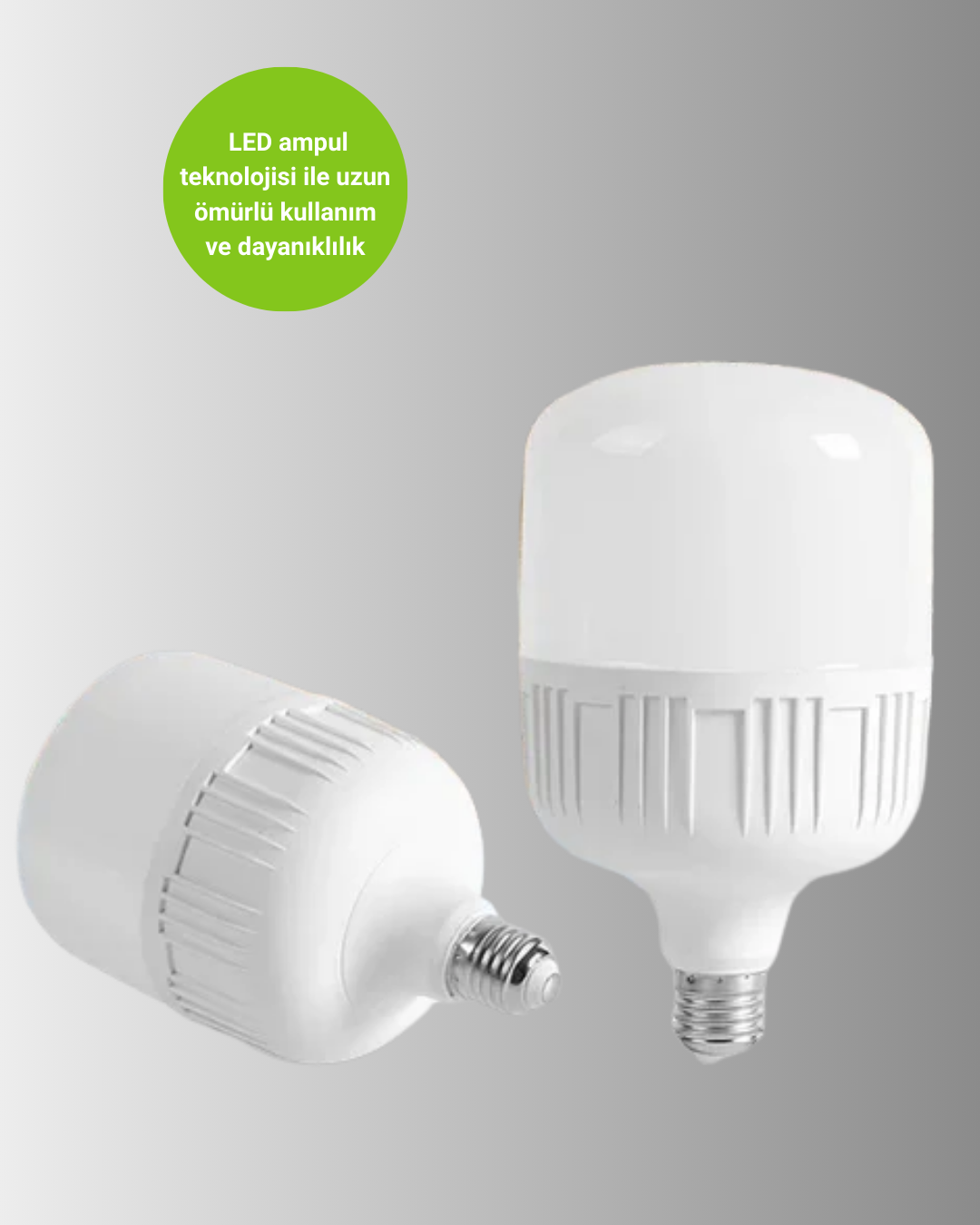 Acil Durumlara Uygun Şarjlı Torch LED Ampul 30 Watt Yeni Nesil