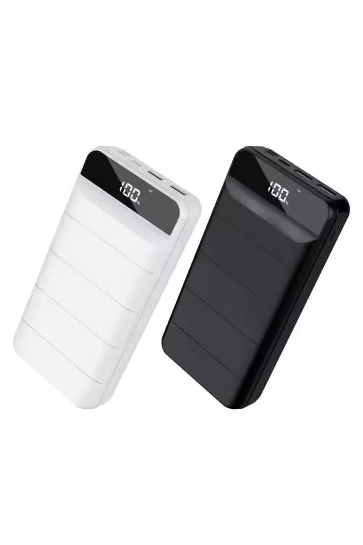 Hızlı Taşınabilir 50.000 Mah Powerbank Led Ekran Android ve İOS Uyumlu Yeni Nesil