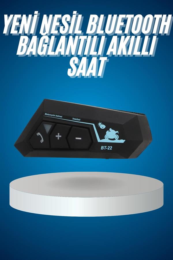 Bluetooth Kask Kulaklığı Intercom 5.0 Bluetooth Android ve İOS Uyumlu