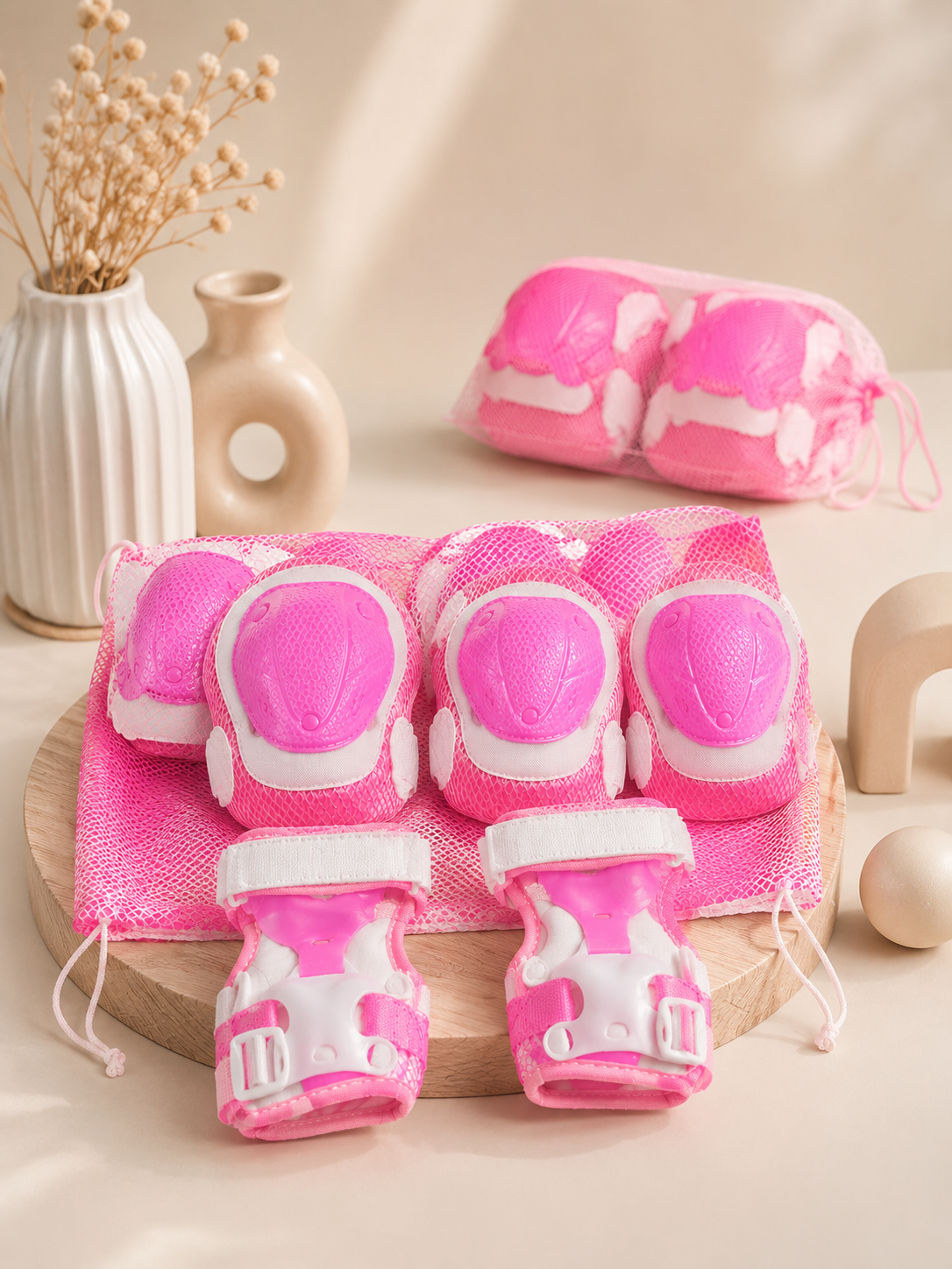 PEMBE DİZLİK DİRSEKLİK