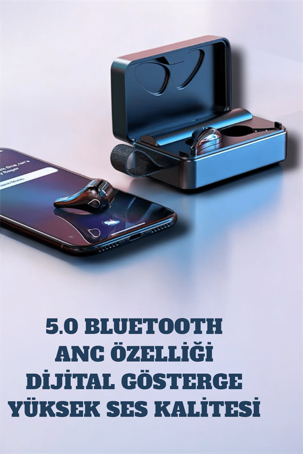 Aktif Gürültü Önleme (ANC) ve Suya Dayanıklı Kulaklık Android & iOS Uyumlu