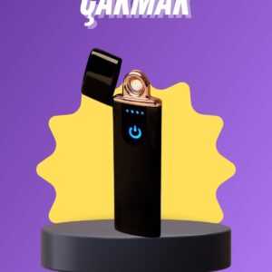 USB Şarjlı Alevsiz Çakmak Elektronik Çakmak Kamp Çakmağı