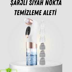 Vakum Teknolojili Siyah Nokta Temizleyici – Cilt Tonu Eşitleyen Masajlı Cilt Bakım Cihazı