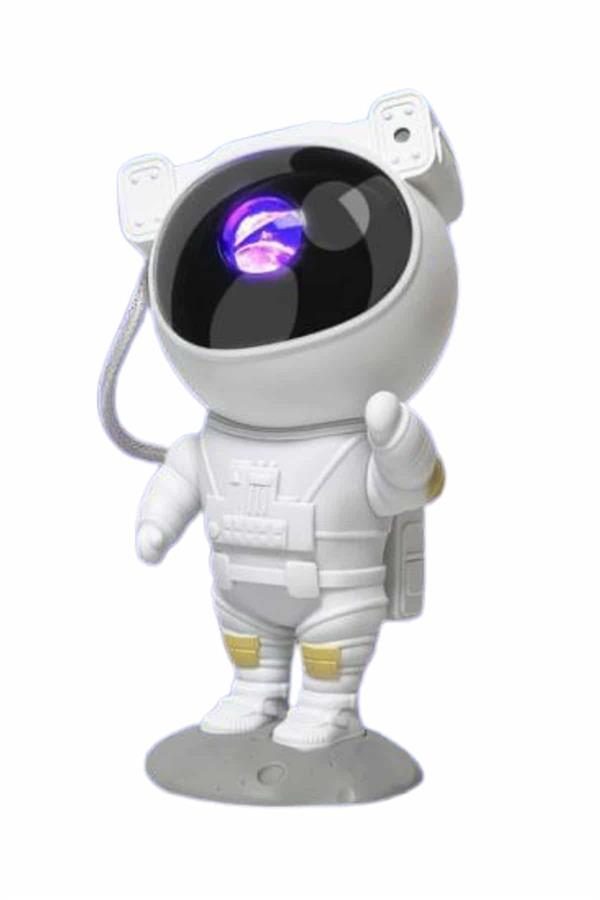 Gece Lambası Astronot Bluetooth Hoparlörlü Galaksi Işık Projektörü