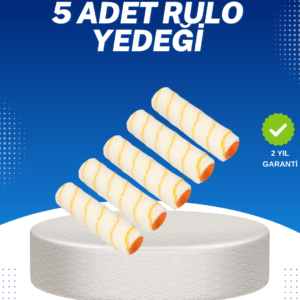 5’li Emülsiyon Boya Rulosu Duvar ve Tavan Uygulamasına Uygun