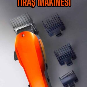 Tıraş Makinesi Uzun Ömürlü Paslanmaz Çelik Bıçaklı USB Şarj Girişli