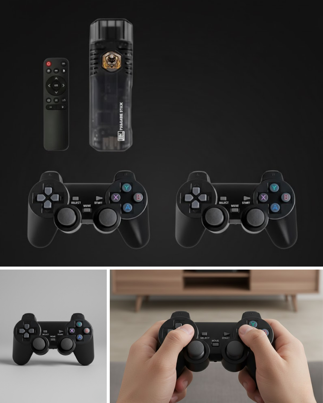 Kablosuz Retro Video Oyun Konsolu HDMI Bağlantılı 8K HDR Destekli