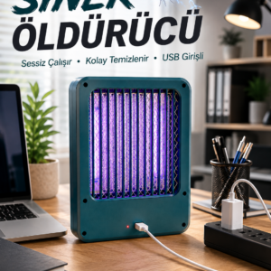 USB Girişli Uçan Böcek ve Sinek Yakalama Cihazı