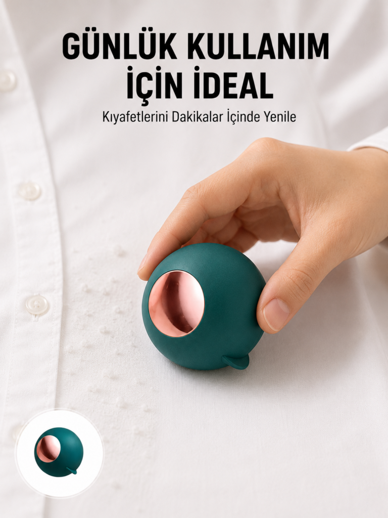 Evcil Hayvan Tüyü ve Tiftik Temizleyici Top – Giysi ve Mobilya İçin