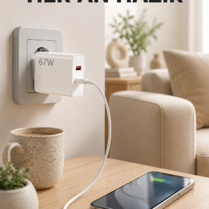 67 Watt Type C Şarj Adaptörü Asus Zenfone 7 8 9 Uyumlu Yeni Nesil