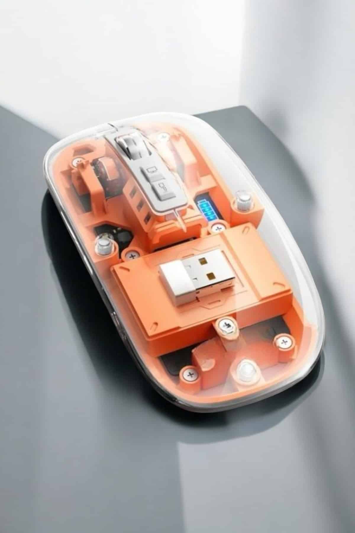 Sessiz Kablosuz USB Girişli Mouse Fare Yüksek Performanslı