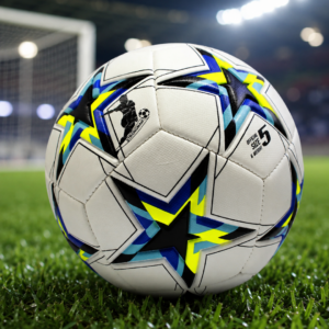Profesyonel Dikişli Futbol Topu Dayanıklı Kaymaz Yüzeyli Antrenman Topu