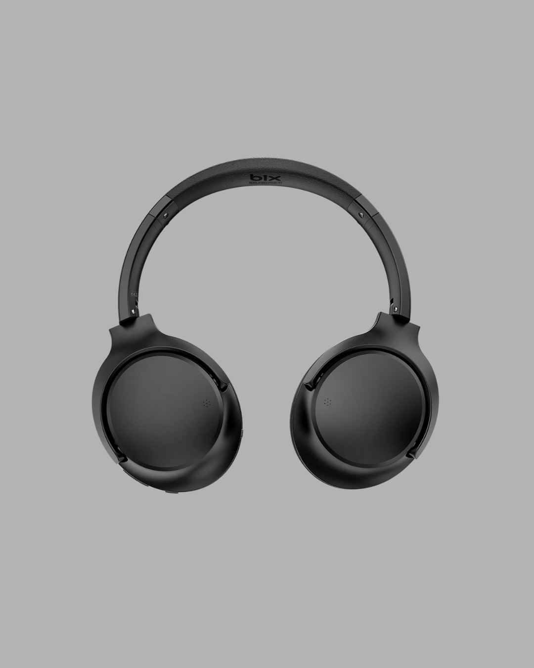 Siyah Kablosuz Bluetooth Kulaklık 300 mAh Hızlı Şarj Katlanabilir Pedli