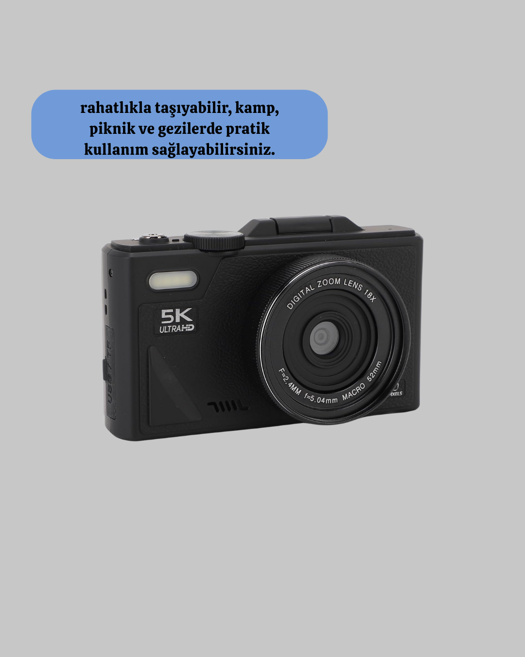 W1 KAMERA SİYAH