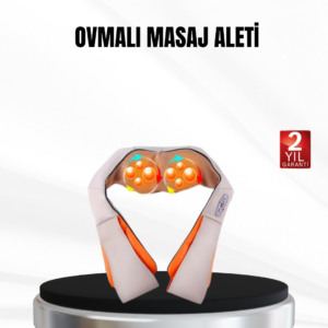 Yoğurmalı Isıtmalı Masaj Aleti – Ev, Ofis ve Araç Kullanımına Uygun, Çok Bölgeli Masaj Sistemi