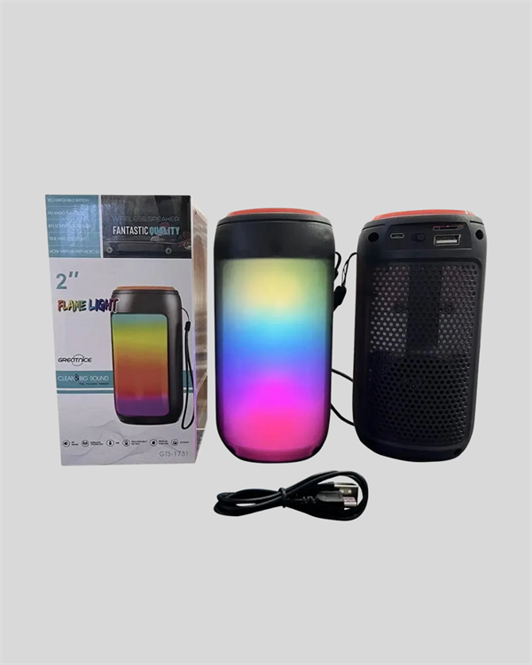 Taşınabilir GTS 1731 Bluetooth Hoparlör – USB/TF Kart Girişli, FM Radyolu
