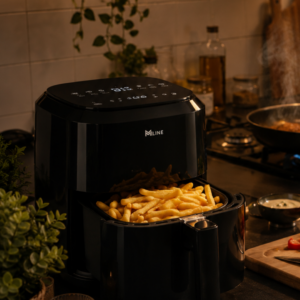 1360W Yağsız Sıcak Hava Fritözü 4 Litre Dokunmatik Air Fryer